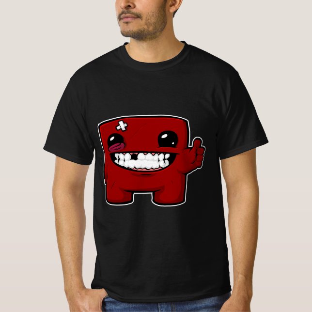 Super Meat Boy Forever T-Shirt (Vorderseite)