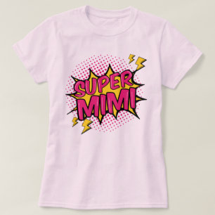 Super Mimi Comic Superheld T-Shirt