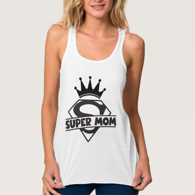 Super Mom Tank Top (Vorderseite)