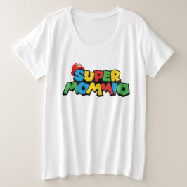 Super Mommio für die beste Mutter Große Größe T-Shirt