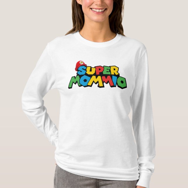 Super Mommio für die beste Mutter T-Shirt (Vorderseite)
