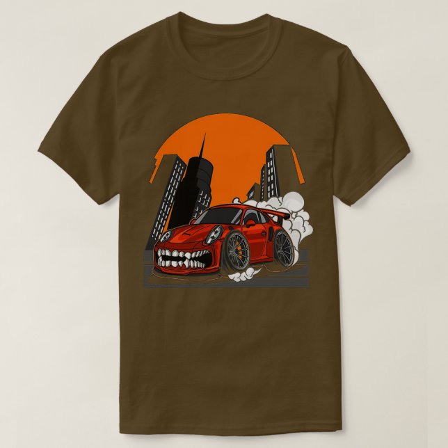 Super Monster Car 2 T-Shirt (Design vorne)