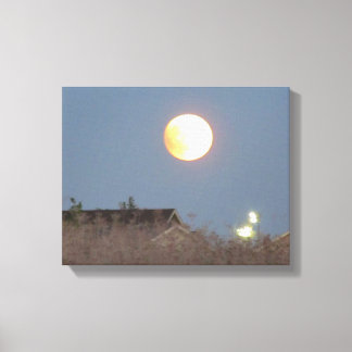 Super Moon Leinwand