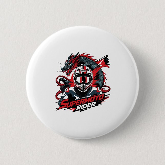 Super Moto Rider � Motorcycle  Button (Vorderseite)