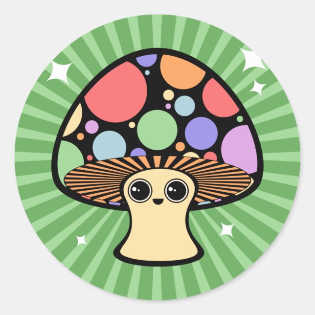 Super Mushroom Stickers (Vorderseite)