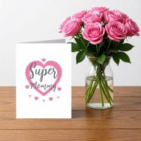 Super Mutti Personalisierte beste Mutter Geschenkk