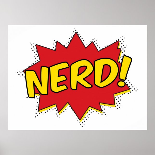 Super Nerd Poster (Vorne)