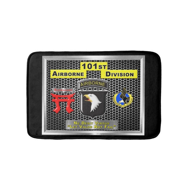 Super New Design-101. Im Flugzeug Division Badematte (Vorderseite)