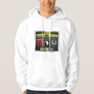 Super New Design der 101. Im Flugzeug Division Hoodie