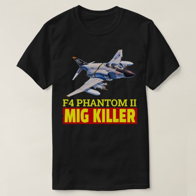 Super nice F4 Phantom II Kampfflugzeug The Great M T-Shirt (Design vorne)