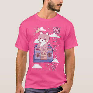 Super Niedlich Anime Vaporwave Kawaii Fo T-Shirt