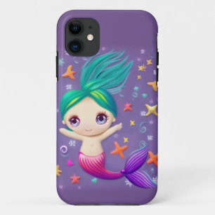 Super Niedlich Baby Mermaid Case-Mate iPhone Hülle