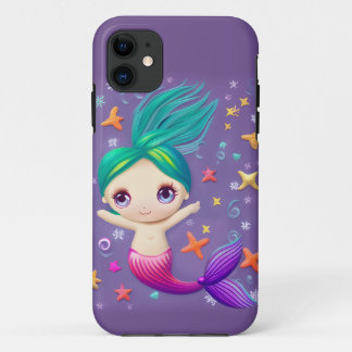 Super Niedlich Baby Mermaid Case-Mate iPhone Hülle