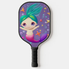 Super Niedlich Baby Mermaid Pickleball Schläger