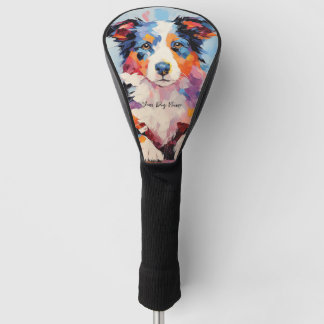 Super Niedlich Border Collie Dog Puppy 004 - Xeno Golf Headcover