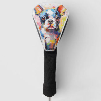 Super Niedlich Boston Terrier Dog Puppy 001 - Xeno Golf Headcover