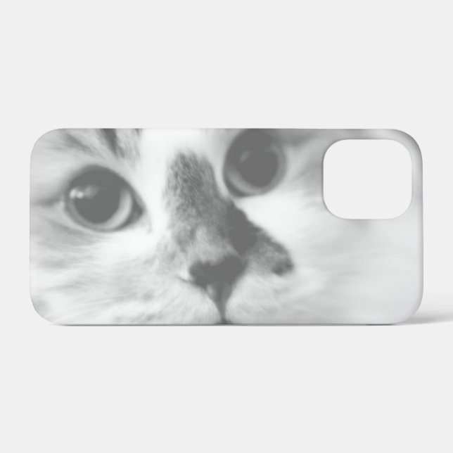 SUPER NIEDLICH Cat Portrait Foto Case-Mate iPhone Hülle (Rückseite (Horizontal))