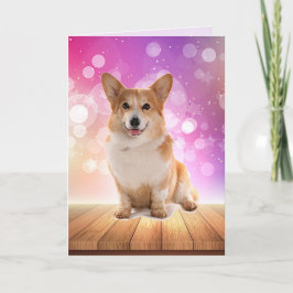 Super Niedlich Corgi Birthday Karte
