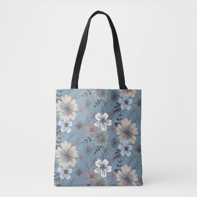 Super Niedlich Country Blue Floral (Vorderseite)
