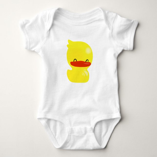 Super Niedlich Ducky Baby Bodysuit Baby Strampler (Vorderseite)