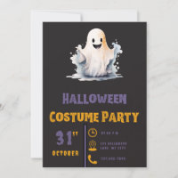 Super Niedlich Ghost Modern Black Halloween
