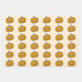 Super Niedlich Halloween Geschenkpapier Set