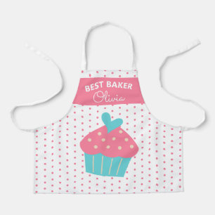 Super Niedlich Head Baker farbenfroh Cupcake Backe Schürze