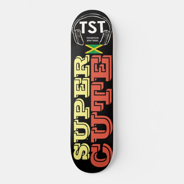 SUPER NIEDLICH /JAM Skateboard (Vorderseite)