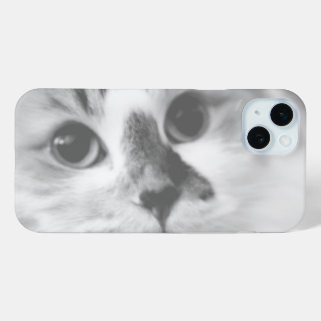 SUPER NIEDLICH Kitten Portrait Foto Case-Mate iPhone Hülle (Rückseite (Horizontal))
