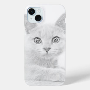 SUPER NIEDLICH Kitten Portrait Foto Case-Mate iPhone Hülle