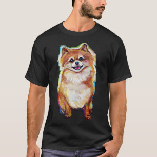 Super Niedlich Lächeln Spitz T-Shirt