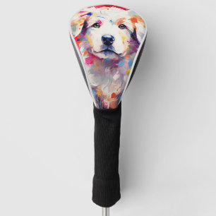 Super Niedliche Pyrenäen Hund Welpe 001 - Xeno Luc Golf Headcover