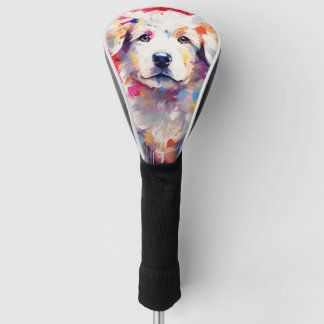 Super Niedliche Pyrenäen Hund Welpe 001 - Xeno Luc Golf Headcover