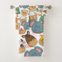 Super niedliche Safari Hof Kleintiere Weiße Kinder