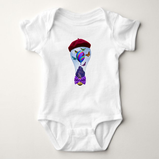 Super Niedliche Surreal Fantasy Baby Strampler (Vorderseite)