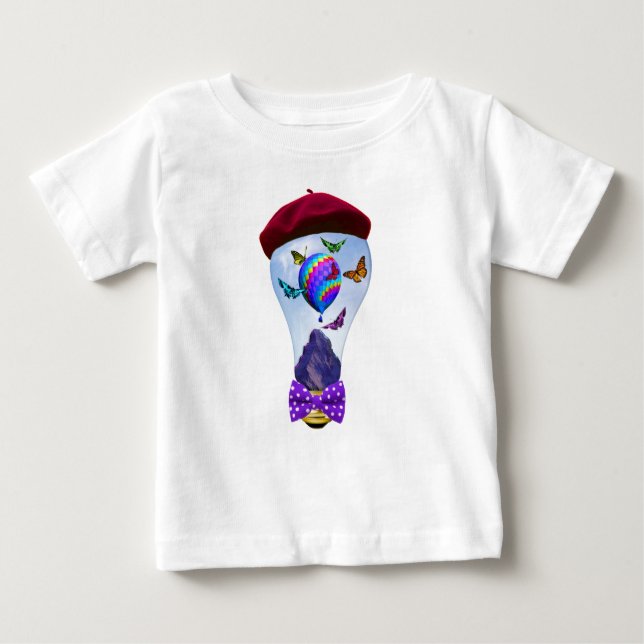 Super Niedliche Surreal Fantasy Baby T-shirt (Vorderseite)