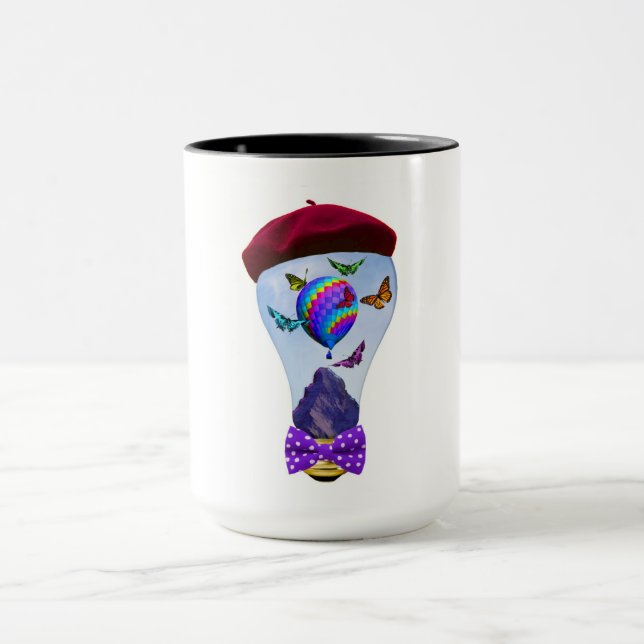 Super Niedliche Surreal Fantasy Tasse (Zentrum)