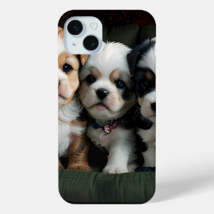 Super Niedliche Welpen auf dem Sofa 2 Case-Mate iPhone Hülle