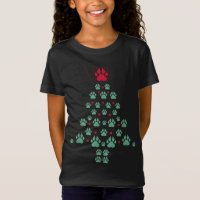 Super Niedlicher Hundeschlitten Foot Print Christm