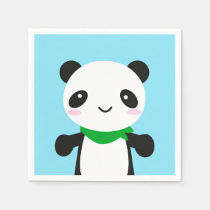 Super niedlicher Kawaii Panda Serviette