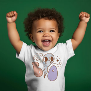 Super Niedliches BabyHalloween "Boo", Ghost Baby T-shirt