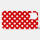 Super Niedliches Dot-Muster Case-Mate iPhone Hülle (Back (Horizontal))