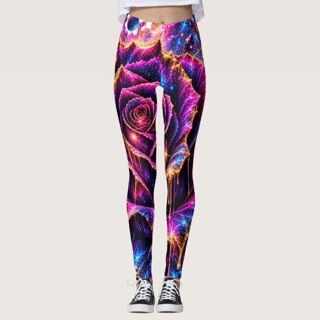 Super nova Rose- ARH Leggings (Vorderseite)