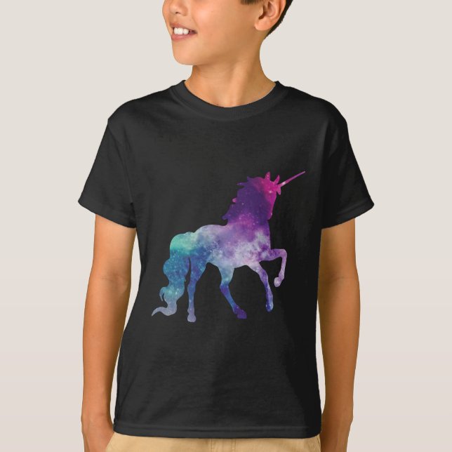 Super Nova Unicorn T-Shirt (Vorderseite)