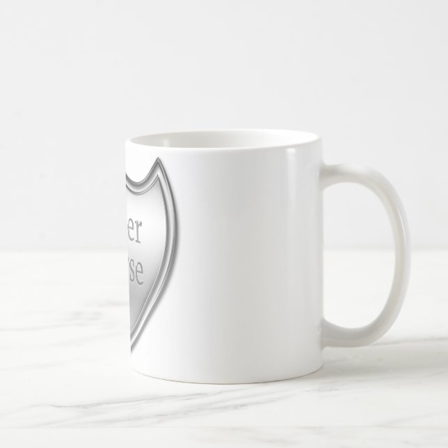 Super Nurse Emblem Tasse (Rechts)