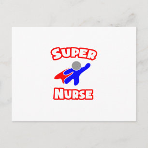 Super Nurse Postkarte