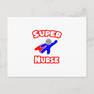 Super Nurse Postkarte
