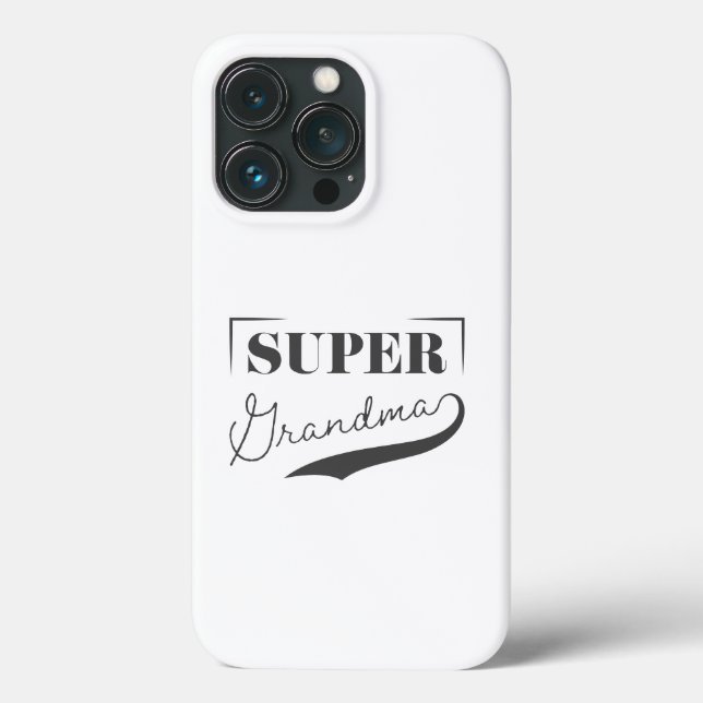 Super Oma Case-Mate iPhone Hülle (Rückseite)