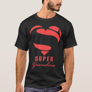 Super Oma Superhero T Shirt Geschenk Mutter Vater