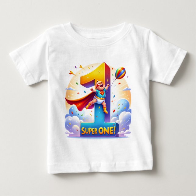 Super One: Das erste Jahr des Heldentums Baby T-shirt (Vorderseite)